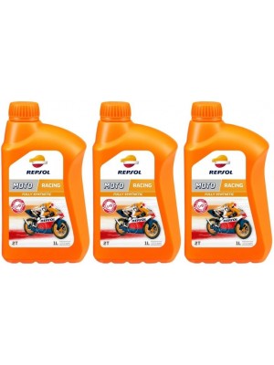 Repsol Motorrad Motoröl MOTO RACING 2T 1 Liter 3x 1l = 3 Liter