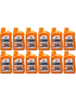 Repsol Motorrad Motoröl MOTO SINTETICO 4T 10W40 1 Liter 12x 1l = 12 Liter