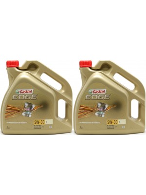 Castrol Edge 5W-30 M (BMW LL04 + MB 229.52) Motoröl 2x 4l = 8 Liter