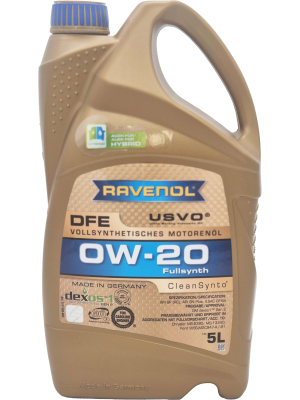 Ravenol DFE SAE 0W-20 Motoröl 5l Kanister