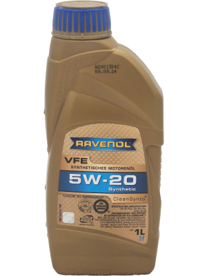 Ravenol VFE SAE 5W-20 Motoröl 1 Liter Flasche