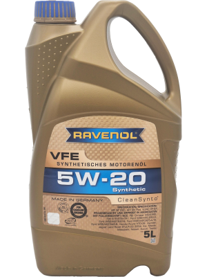 Ravenol VFE SAE 5W-20 Motoröl 5 Liter Kanister
