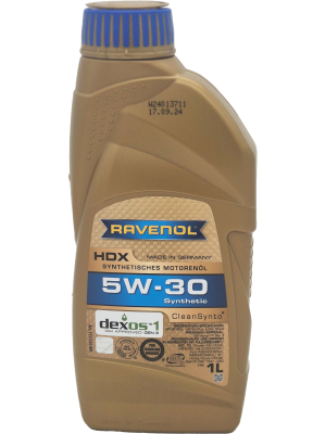 Ravenol HDX SAE 5W-30 Motoröl 1 Liter Flasche