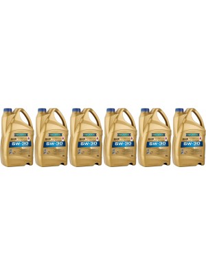 Ravenol RAVENOL SMP SAE 5W-30 Motoröl 6x 5 = 30 Liter
