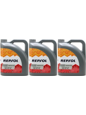 Repsol Hydrauliköl TELEX HVLP 46 3x 5 = 15 Liter