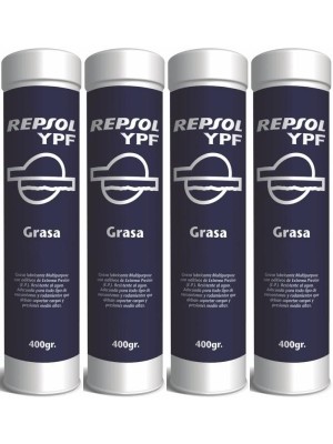 Repsol Schmierfett GRASA MOLIBGRAS EP 2 Fett Kartusche 4x 400 Gramm