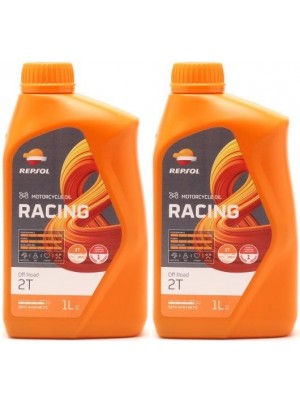 Repsol Motorrad Motoröl RACING OFF ROAD 2T 1 Liter 2x 1l = 2 Liter