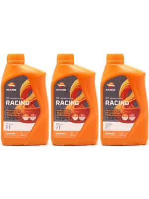 Repsol Motorrad Motoröl RACING OFF ROAD 2T 1 Liter 3x 1l = 3 Liter