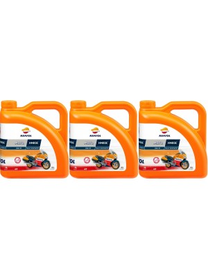 Repsol Motorrad Motoröl MOTO HMEOC 4T 10W30 3x 4l = 12 Liter