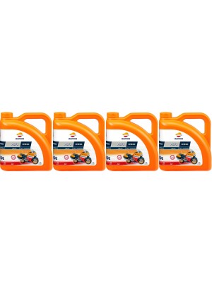 Repsol Motorrad Motoröl MOTO HMEOC 4T 10W30 4x 4l = 16 Liter