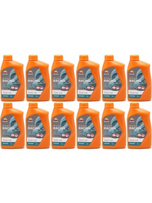 Repsol Motorrad Motoröl MOTO RACING 4T 10W40 1 Liter 12x 1l = 12 Liter