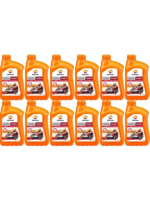 Repsol Motorrad Motoröl MOTO RACING 4T 10W50 1 Liter 12x 1l = 12 Liter