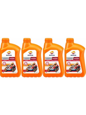 Repsol Motorrad Motoröl MOTO RACING 4T 10W50 1 Liter 4x 1l = 4 Liter