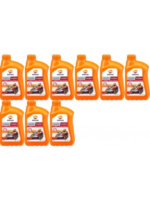 Repsol Motorrad Motoröl MOTO RACING 4T 10W50 1 Liter 9x 1l = 9 Liter