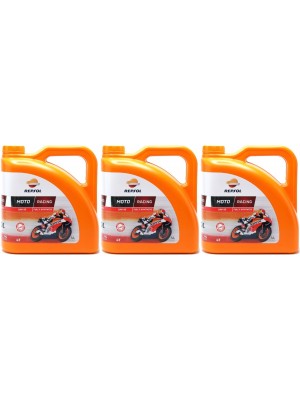 Repsol Motorrad Motoröl MOTO RACING 4T 10W50 3x 4l = 12 Liter