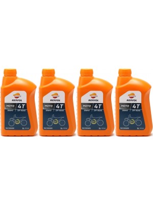 Repsol Motorrad Motoröl MOTO OFF ROAD 4T 10W40 1 Liter 4x 1l = 4 Liter