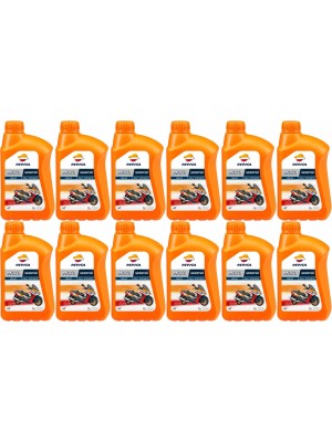 Repsol Motorrad Motoröl MOTO SCOOTER 4T 5W40 1 Liter 12x 1l = 12 Liter