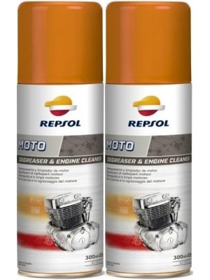 Repsol Motorrad MOTO DEGREASER & ENGINE 2x 300 Milliliter