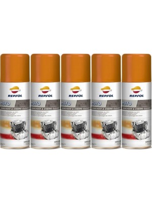 Repsol Motorrad MOTO DEGREASER & ENGINE 5x 300 Milliliter