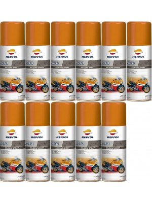 Repsol Motorrad MOTO SILICONE SPRAY 11x 400 Milliliter