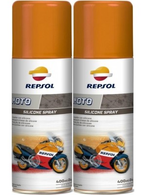 Repsol Motorrad MOTO SILICONE SPRAY 2x 400 Milliliter