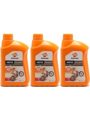 Repsol Motorrad Getriebeöl MOTO TRANSMISSION 75W 1 Liter 3x 1l = 3 Liter