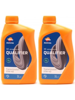 Repsol Motorrad Getriebeöl QUALIFIER TRANSMISION 10W-40 1 Liter 2x 1l = 2 Liter