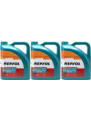 Repsol Motoröl ELITE EVOLUTION F. ECONOMY 5W30 3x 5 = 15 Liter