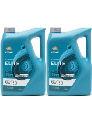 Repsol Motoröl ELITE EVOLUTION DX2 5W30 2x 5 = 10 Liter