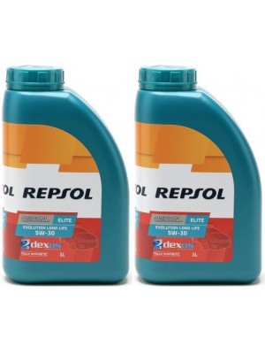 Repsol Motoröl ELITE EVOLUTION LONG LIFE 5W30 1 Liter 2x 1l = 2 Liter