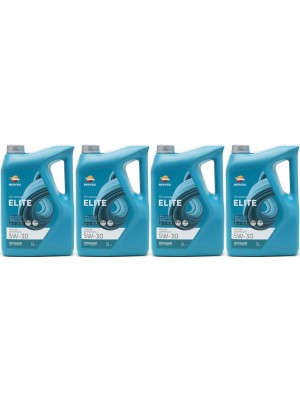 Repsol Motoröl ELITE LONG L.LIFE 50700/50400 5W30 4x 5 = 20 Liter