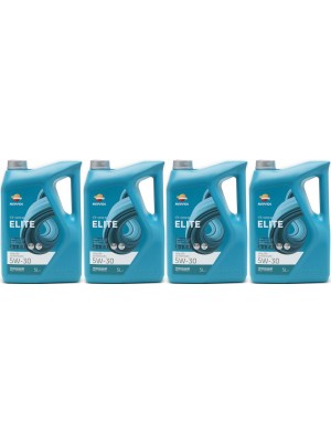 Repsol Motoröl ELITE LONG L.LIFE 50700/50400 5W30 4x 5 = 20 Liter