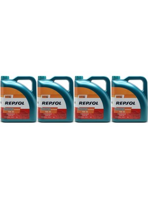 Repsol Gasmotorenöl AUTO GAS 5W30 4x 5 = 20 Liter