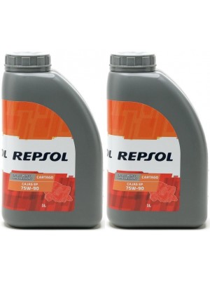 Repsol Getriebeöl CARTAGO CAJAS EP 75W-90 1 Liter 2x 1l = 2 Liter