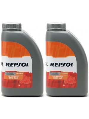 Repsol Getriebeöl CARTAGO MULTIGRADO EP 85W140 1 Liter 2x 1l = 2 Liter