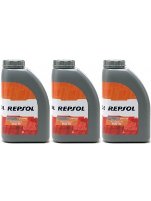 Repsol Getriebeöl CARTAGO EP MULTIGRADO 80W90 1 Liter 3x 1l = 3 Liter