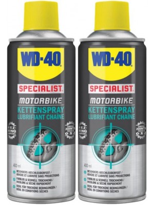 WD-40 Motorbike SPECIALIST Kettenspray 2x 400 Milliliter