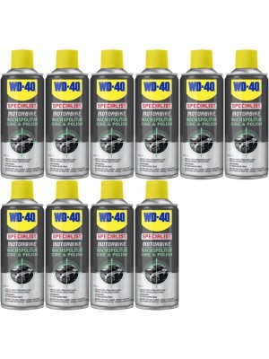 WD-40 Motorbike SPECIALIST Wachspolitur 10x 400 Milliliter