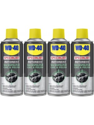 WD-40 Motorbike SPECIALIST Wachspolitur 4x 400 Milliliter