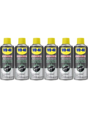 WD-40 Motorbike SPECIALIST Wachspolitur 6x 400 Milliliter