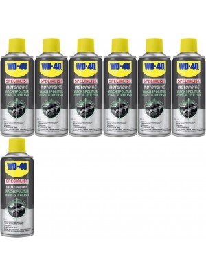 WD-40 Motorbike SPECIALIST Wachspolitur 7x 400 Milliliter