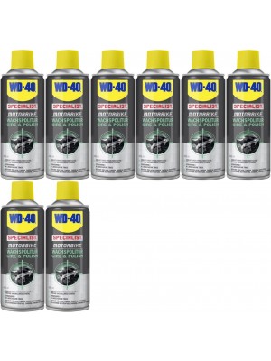 WD-40 Motorbike SPECIALIST Wachspolitur 8x 400 Milliliter