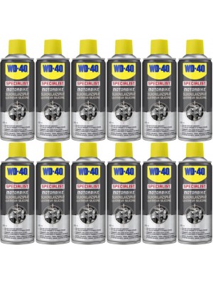 WD-40 Motorbike SPECIALIST Silikonglanzspray 12x 400 Milliliter