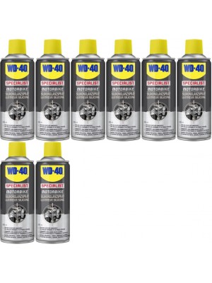 WD-40 Motorbike SPECIALIST Silikonglanzspray 8x 400 Milliliter