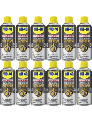 WD-40 Motorbike SPECIALIST Kettenwachs 12x 400 Milliliter