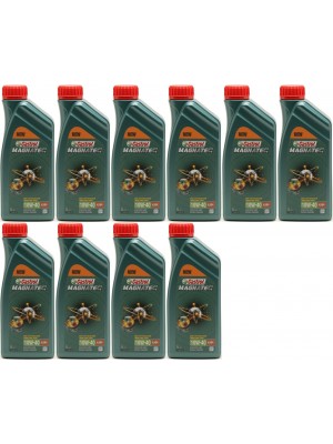 Castrol Magnatec 10W-40 A3/B4 Diesel & Benziner Motoröliter 10x 1l = 10 Liter