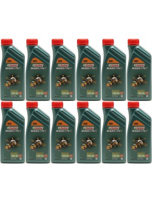 Castrol Magnatec 10W-40 A3/B4 Diesel & Benziner Motoröliter 12x 1l = 12 Liter