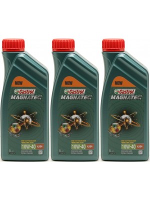 Castrol Magnatec 10W-40 A3/B4 Diesel & Benziner Motoröliter 3x 1l = 3 Liter