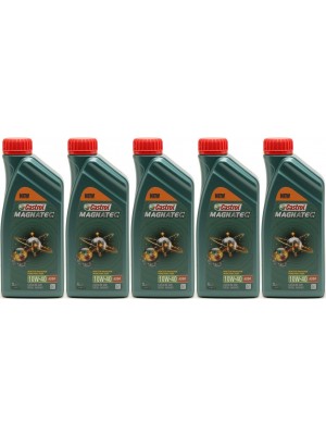 Castrol Magnatec 10W-40 A3/B4 Diesel & Benziner Motoröliter 5x 1l = 5 Liter