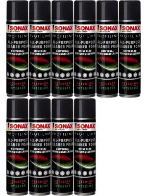 SONAX ProfiLine All-Purpose Cleaner Foam (APC) 10x 400 Milliliter